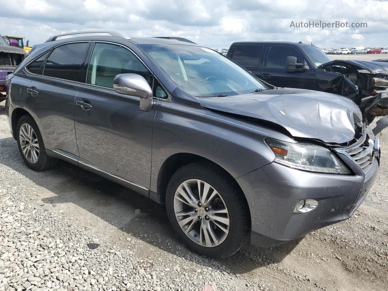 2013 Lexus Rx 350 Gray vin: 2T2ZK1BA4DC095540