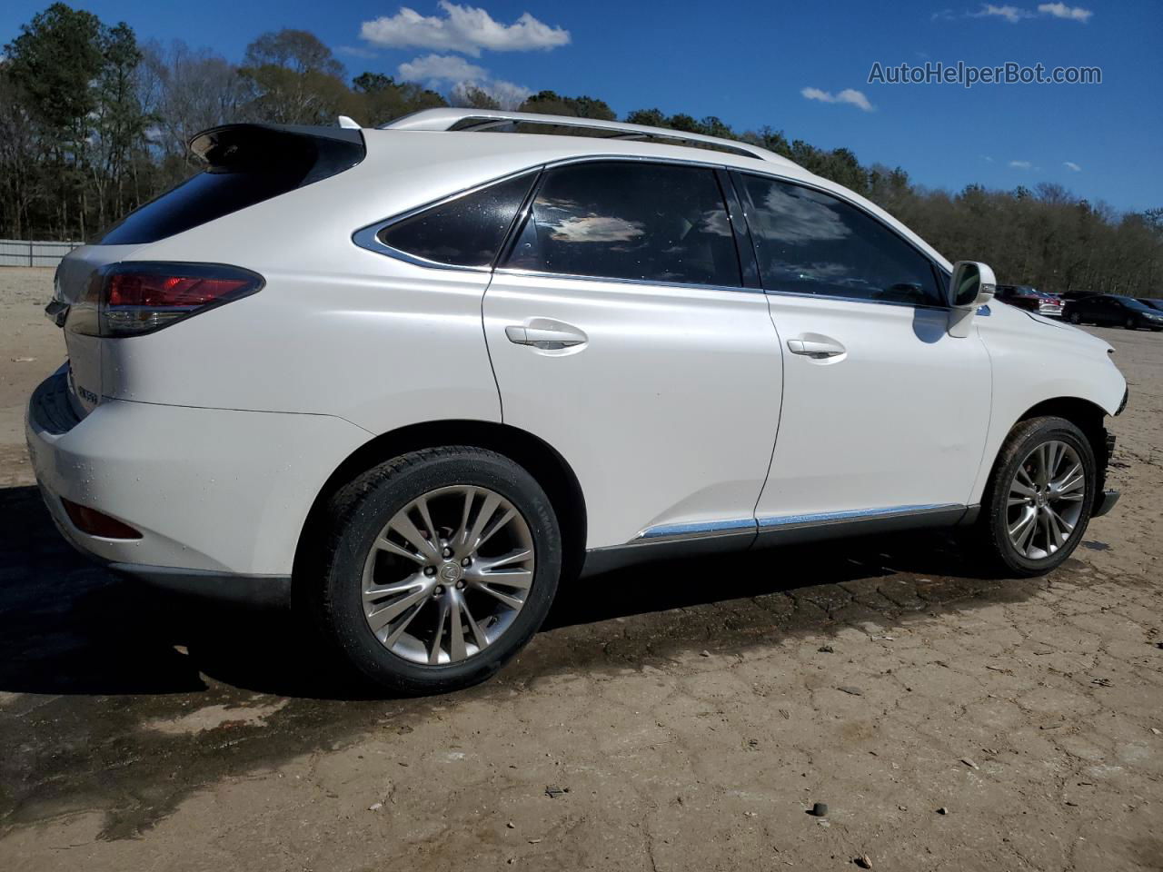 2013 Lexus Rx 350 White vin: 2T2ZK1BA4DC097630