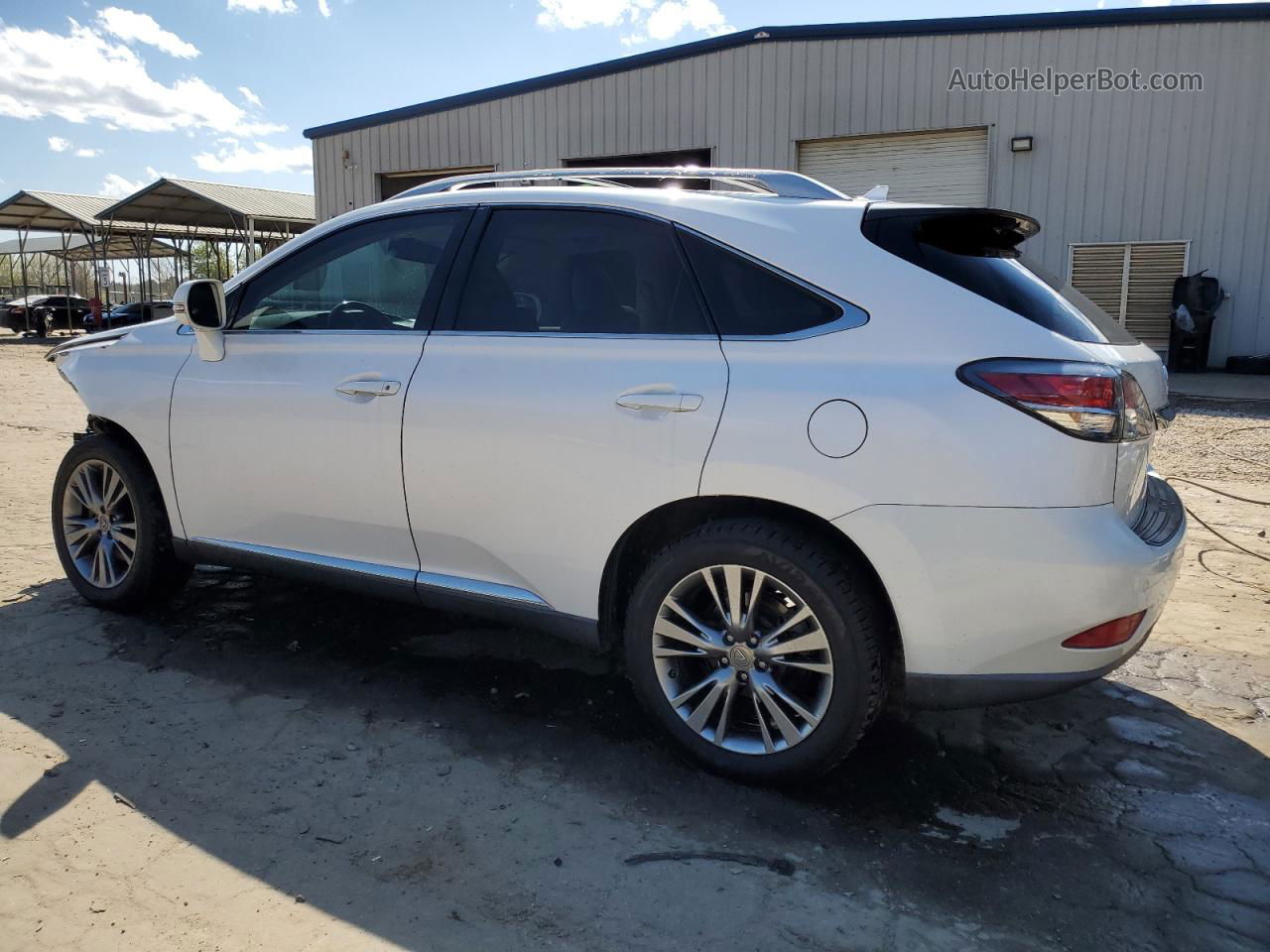 2013 Lexus Rx 350 White vin: 2T2ZK1BA4DC097630