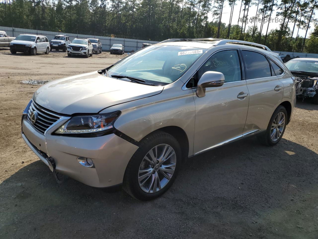 2013 Lexus Rx 350 Gold vin: 2T2ZK1BA4DC107511