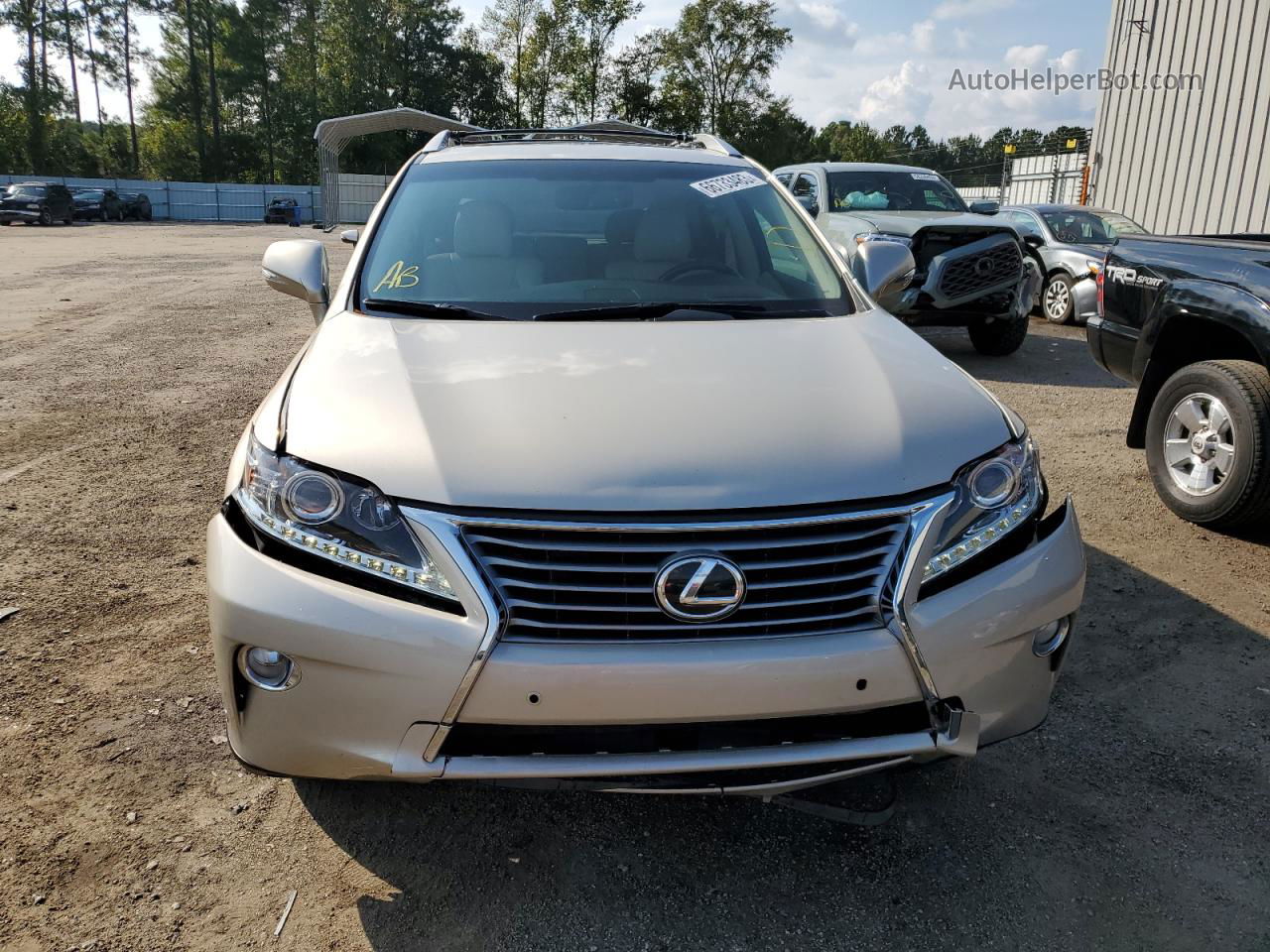 2013 Lexus Rx 350 Gold vin: 2T2ZK1BA4DC107511