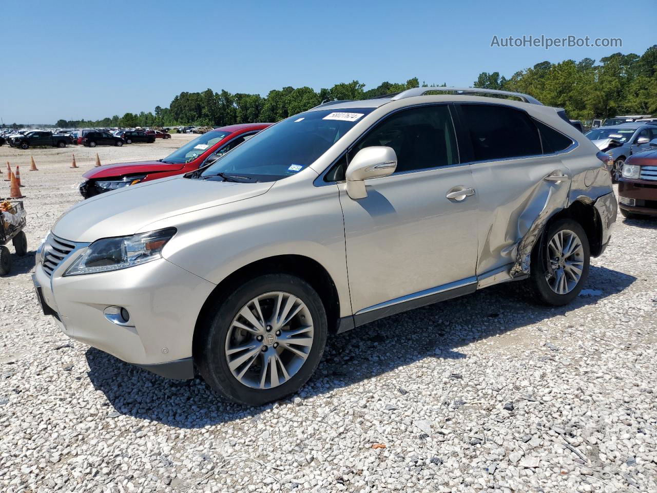 2013 Lexus Rx 350 Tan vin: 2T2ZK1BA4DC108934