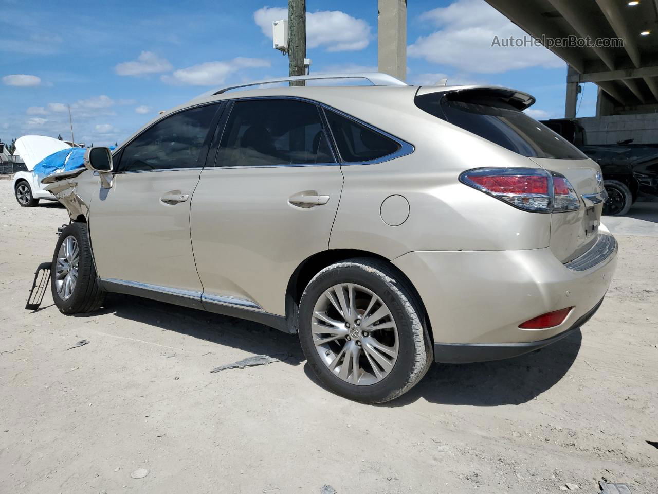 2013 Lexus Rx 350 Gold vin: 2T2ZK1BA4DC110974