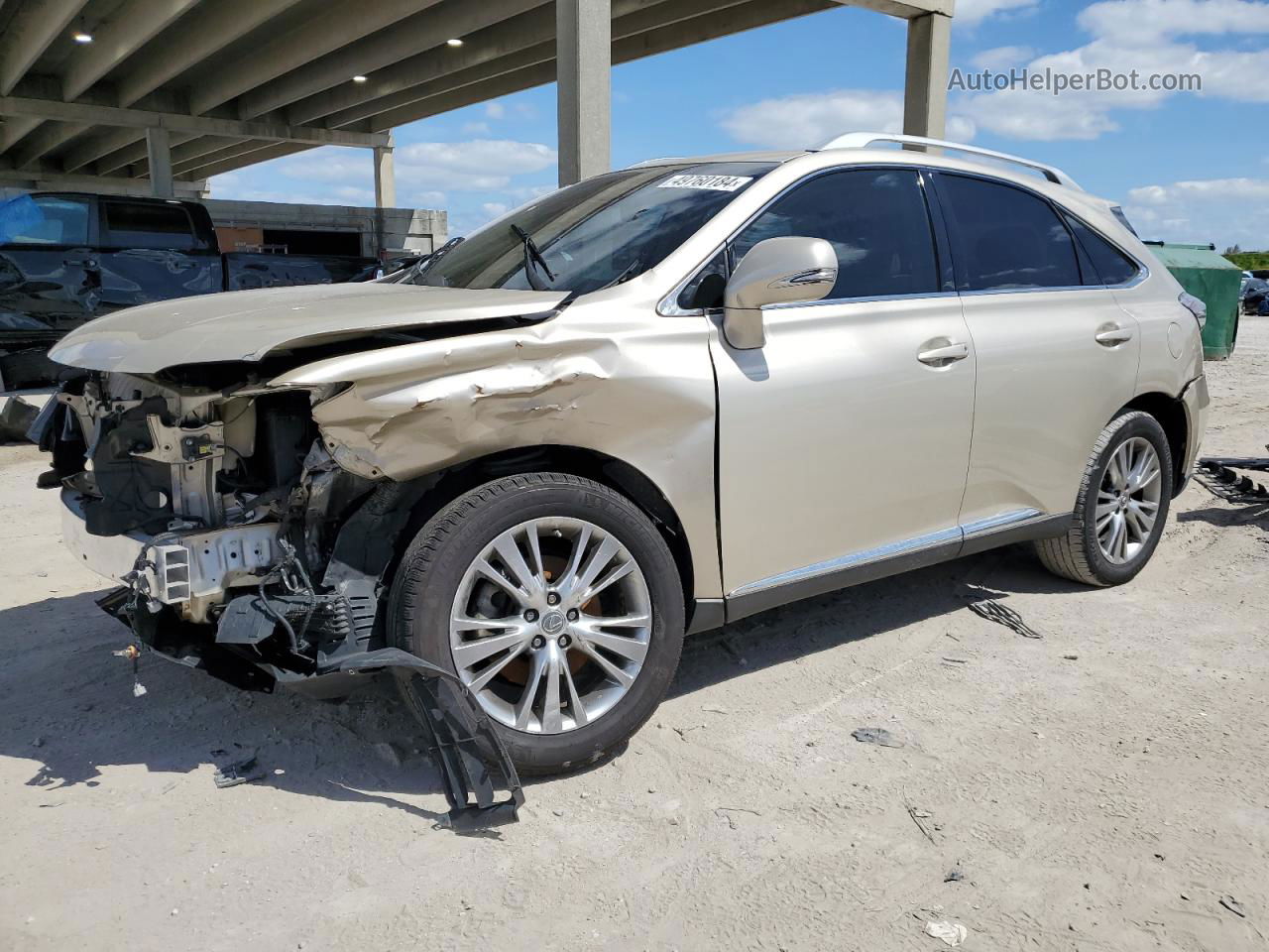 2013 Lexus Rx 350 Gold vin: 2T2ZK1BA4DC110974