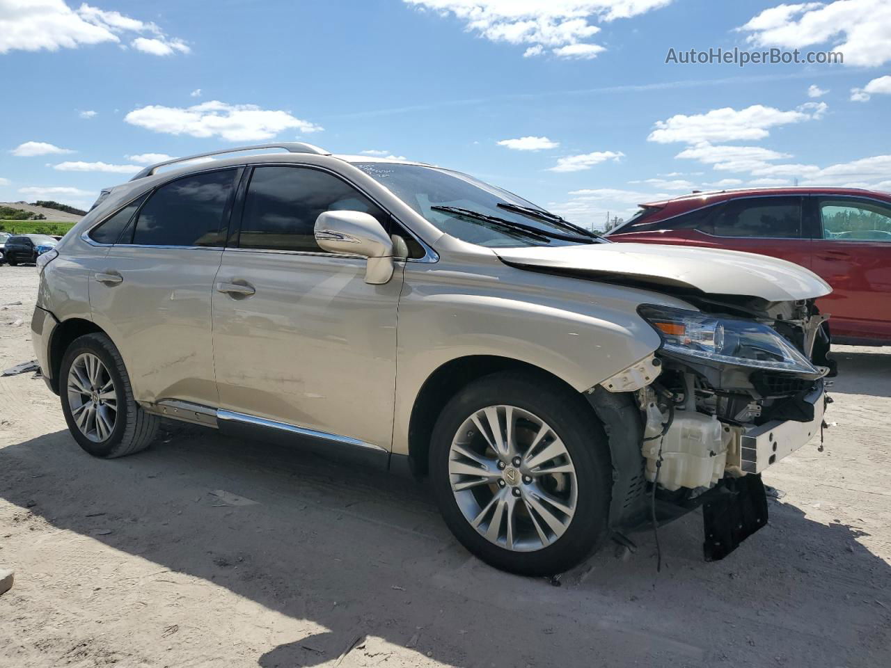 2013 Lexus Rx 350 Gold vin: 2T2ZK1BA4DC110974