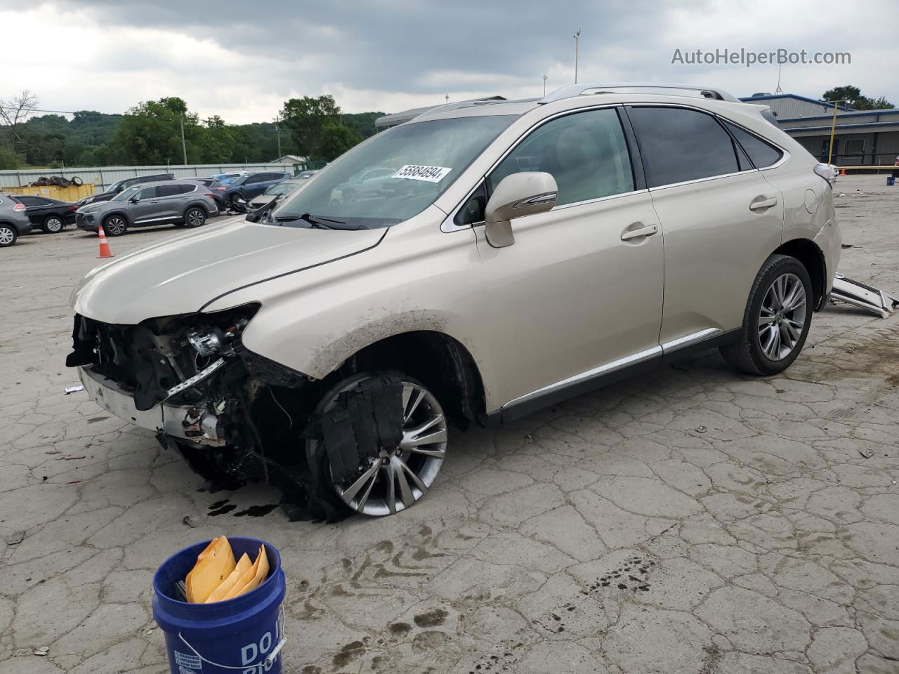 2013 Lexus Rx 350 Tan vin: 2T2ZK1BA4DC126561