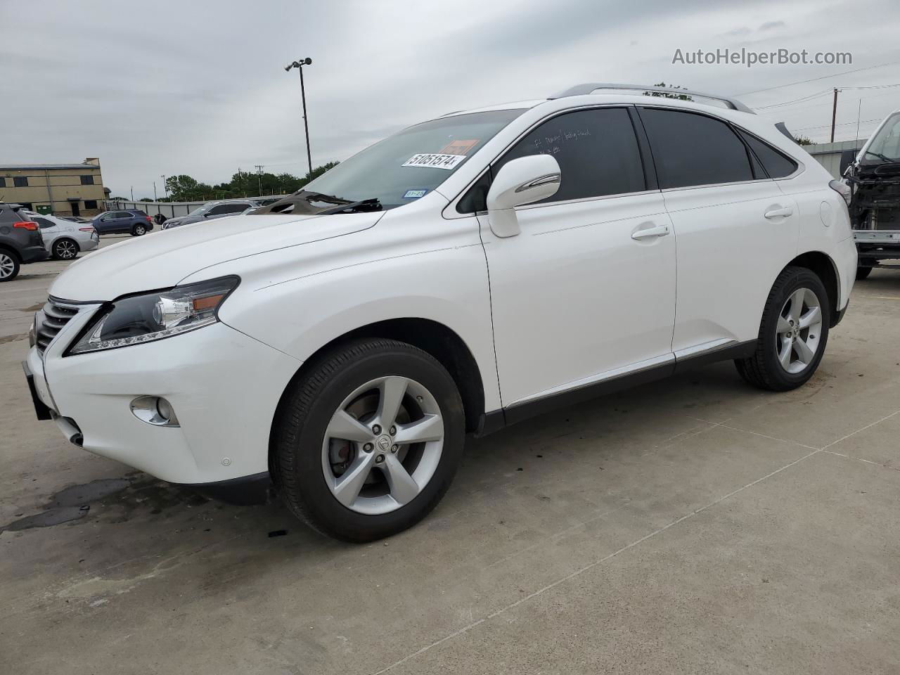 2013 Lexus Rx 350 White vin: 2T2ZK1BA4DC127368