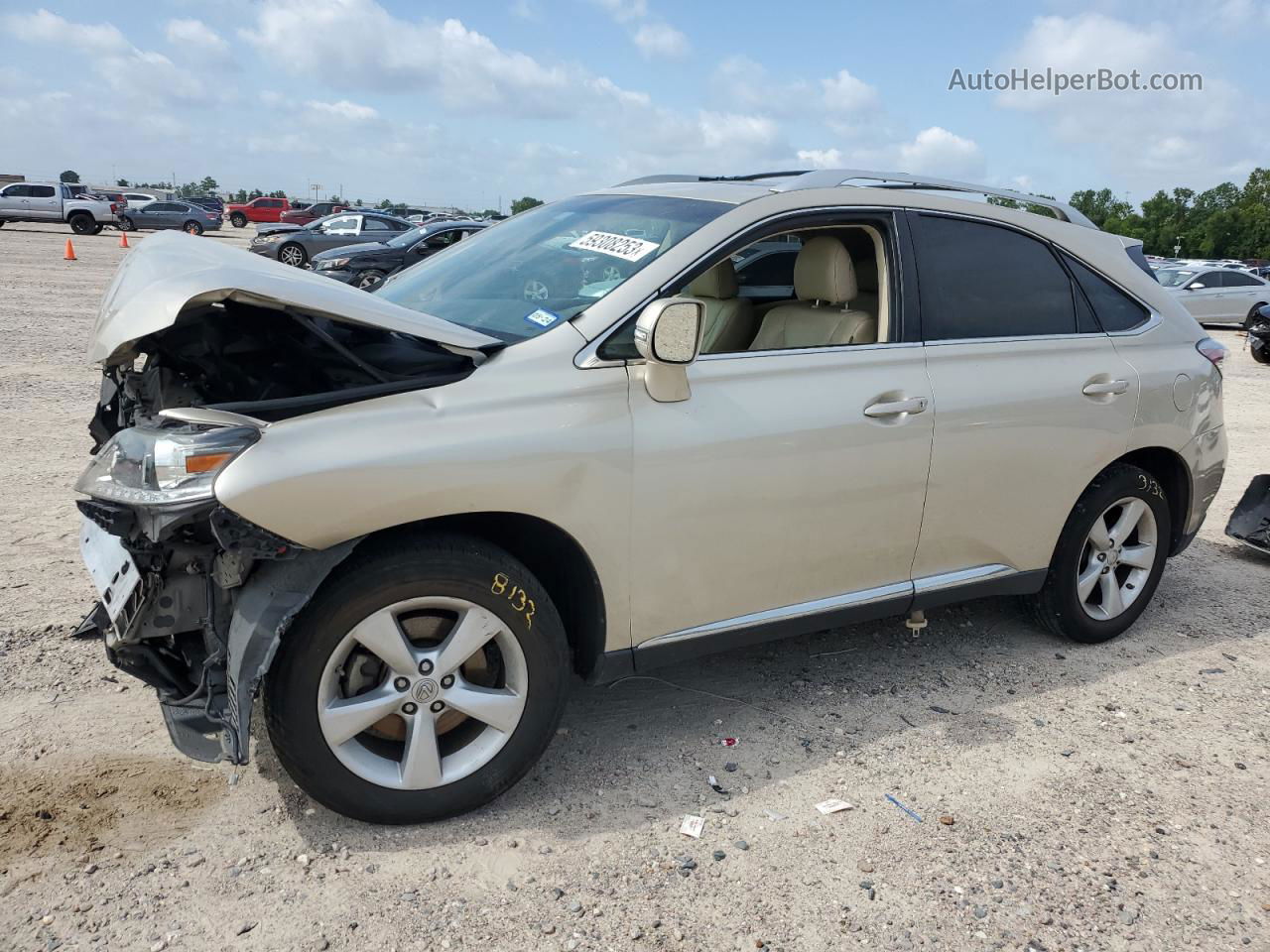 2015 Lexus Rx 350 Бежевый vin: 2T2ZK1BA4FC182440