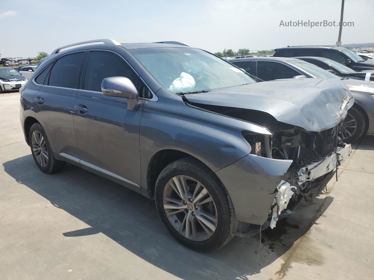 2015 Lexus Rx 350 Серый vin: 2T2ZK1BA4FC188738