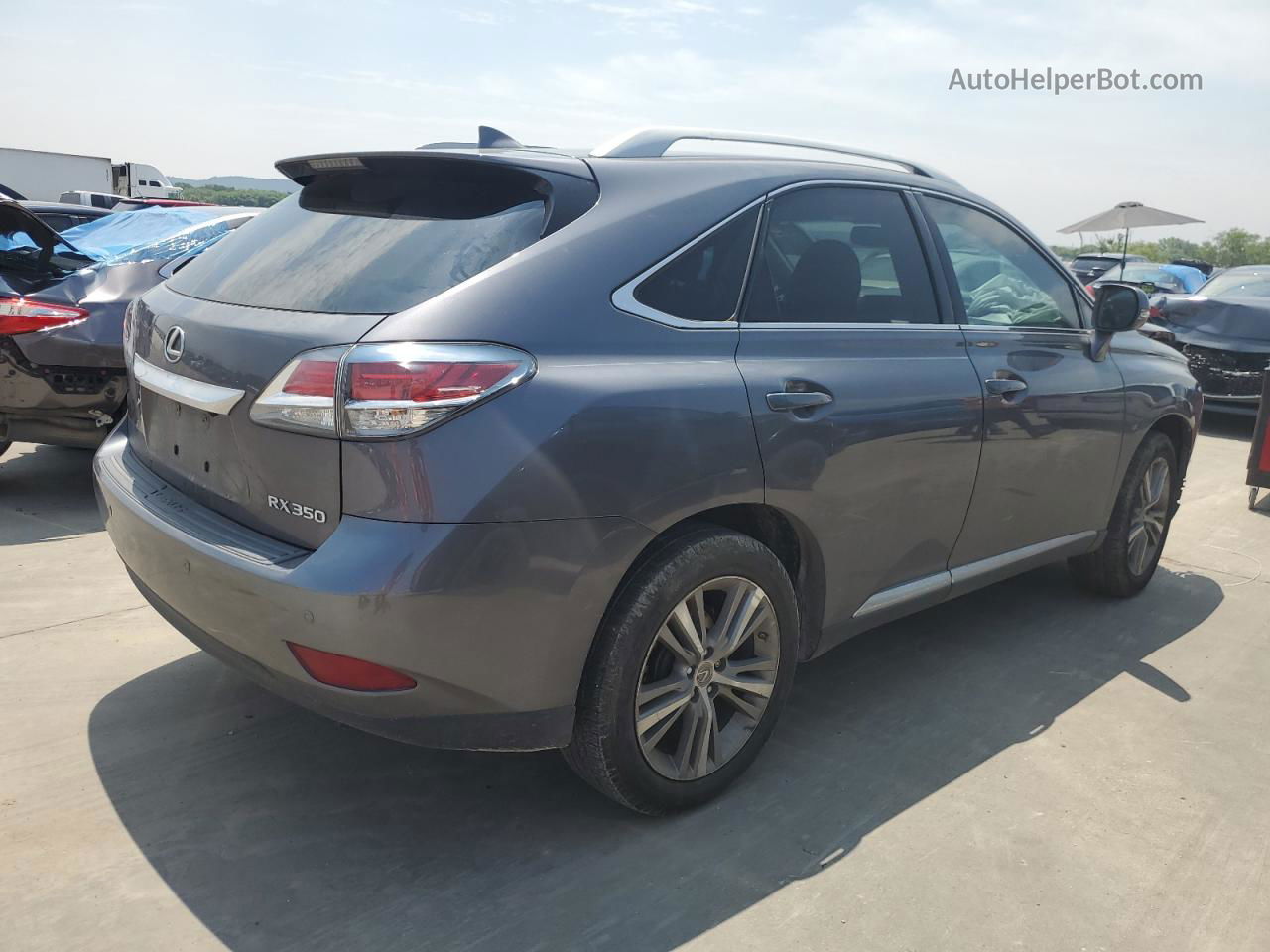 2015 Lexus Rx 350 Gray vin: 2T2ZK1BA4FC188738