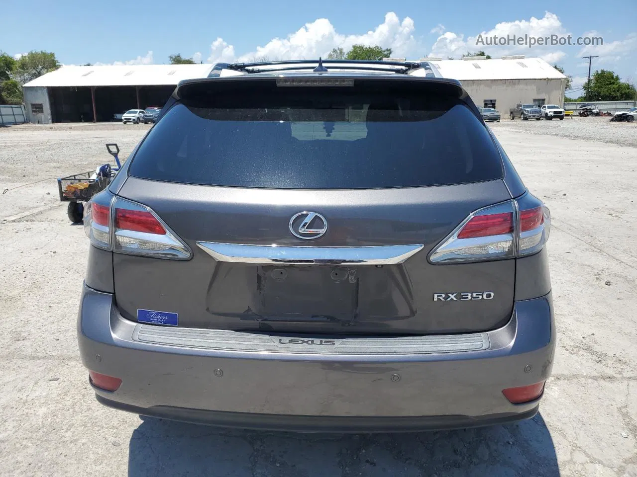 2013 Lexus Rx 350 Угольный vin: 2T2ZK1BA5DC087480