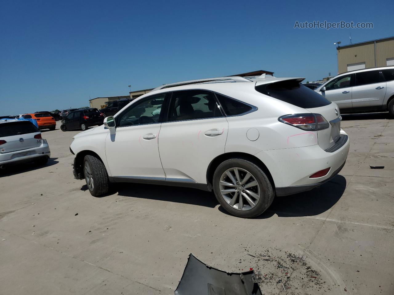 2013 Lexus Rx 350 White vin: 2T2ZK1BA5DC092596