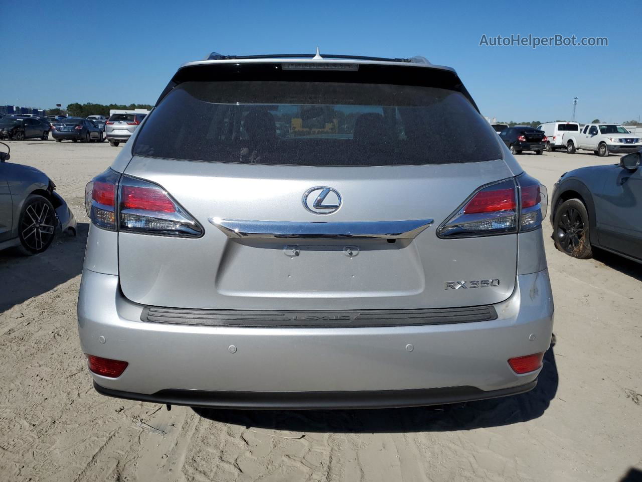 2013 Lexus Rx 350 Silver vin: 2T2ZK1BA5DC102656