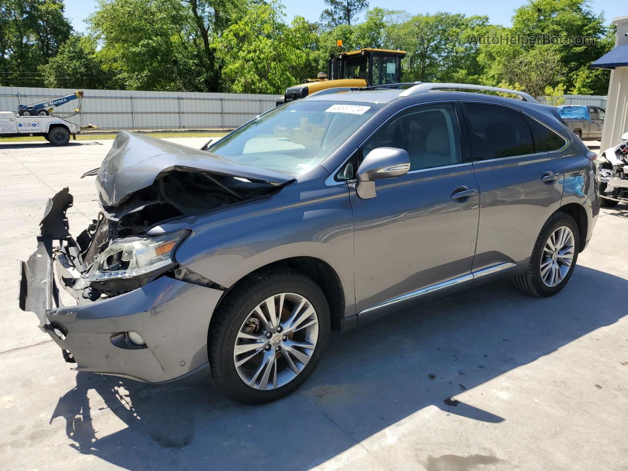 2013 Lexus Rx 350 Gray vin: 2T2ZK1BA5DC106609