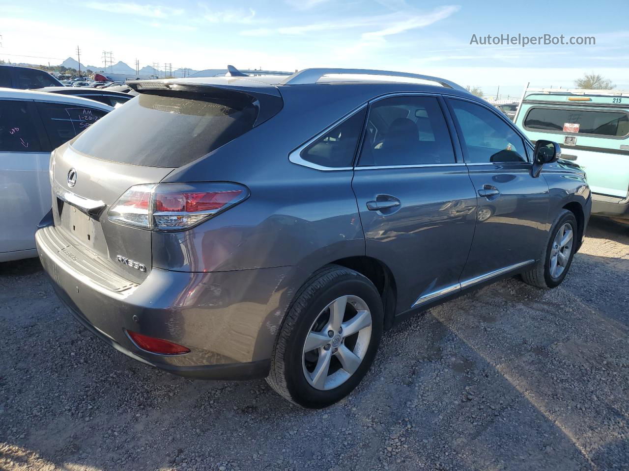 2013 Lexus Rx 350 Charcoal vin: 2T2ZK1BA5DC110451