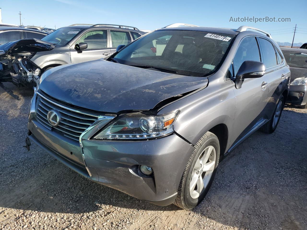 2013 Lexus Rx 350 Charcoal vin: 2T2ZK1BA5DC110451