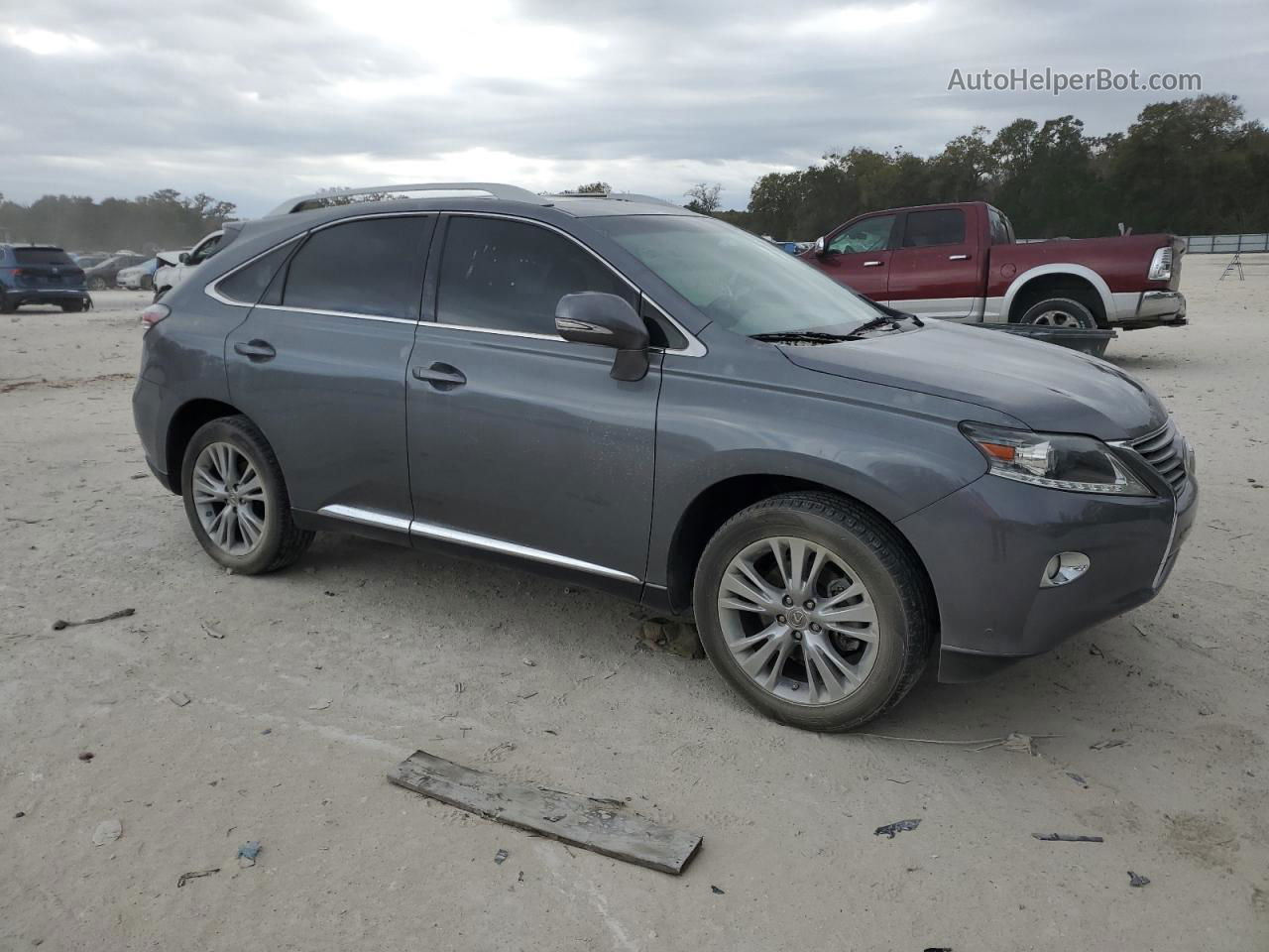 2013 Lexus Rx 350 Gray vin: 2T2ZK1BA5DC110465