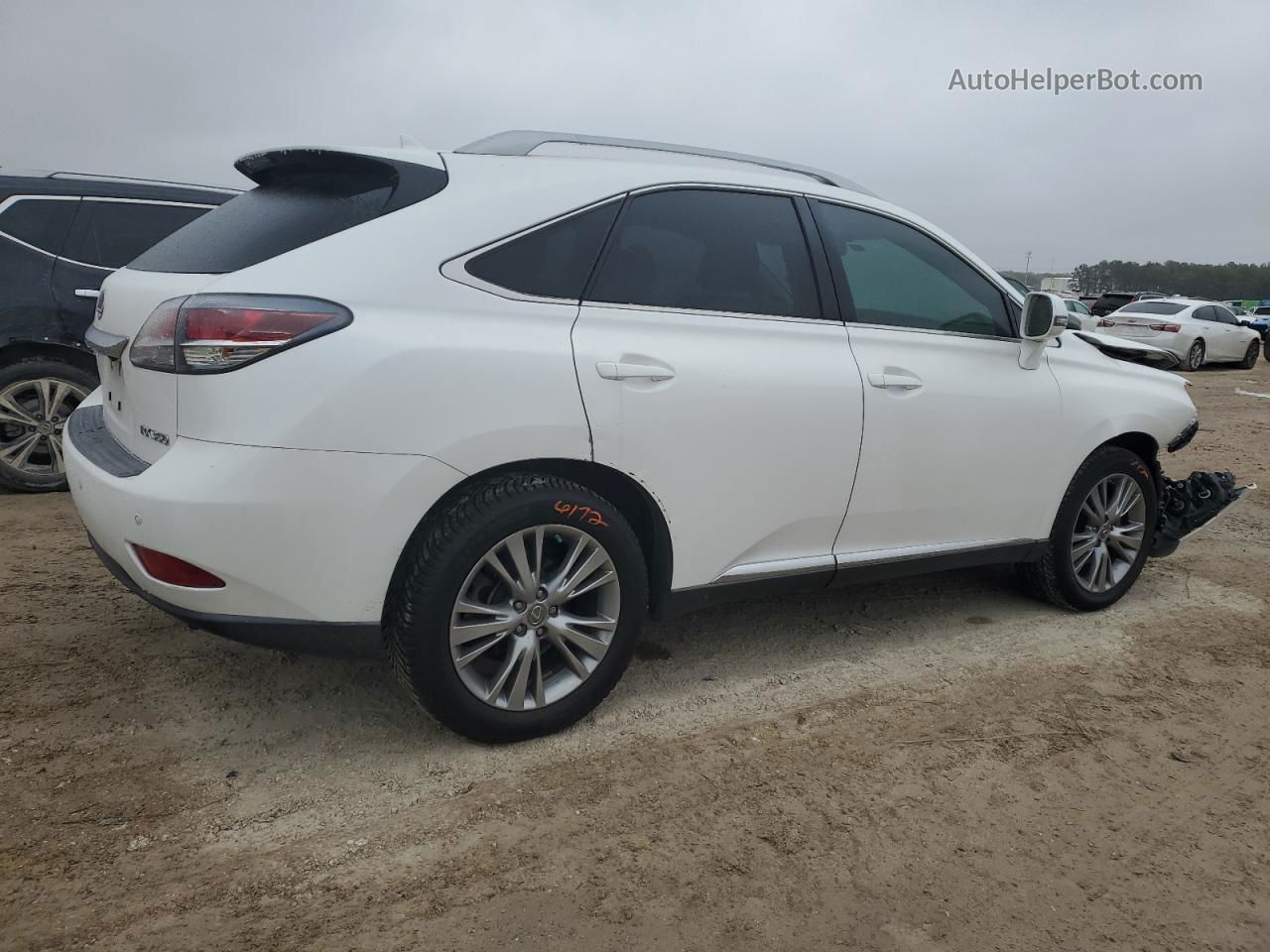 2013 Lexus Rx 350 White vin: 2T2ZK1BA5DC121272