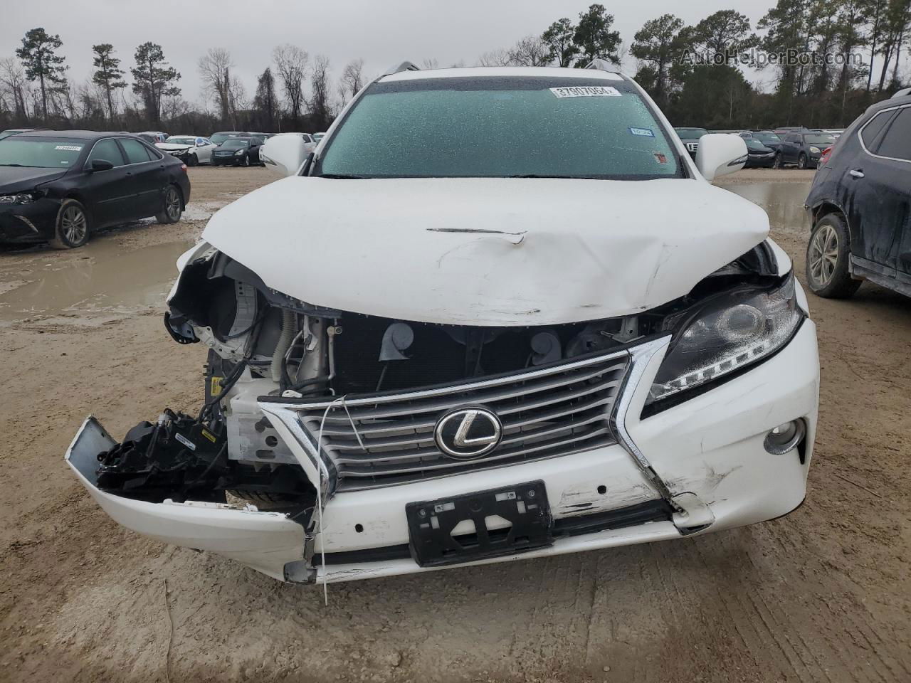 2013 Lexus Rx 350 White vin: 2T2ZK1BA5DC121272