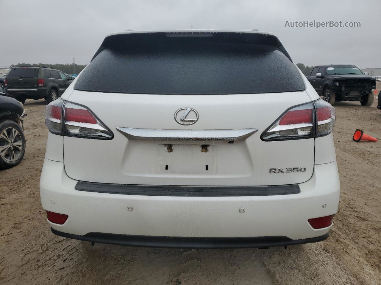 2013 Lexus Rx 350 White vin: 2T2ZK1BA5DC121272