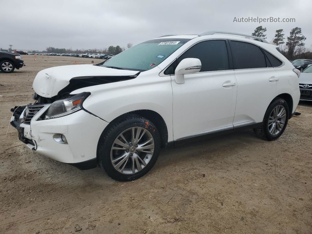 2013 Lexus Rx 350 White vin: 2T2ZK1BA5DC121272