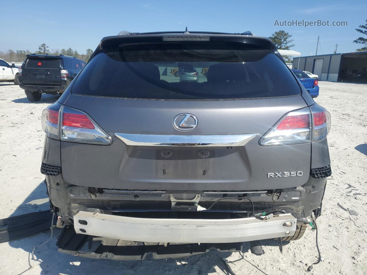 2013 Lexus Rx 350 Gray vin: 2T2ZK1BA5DC125631