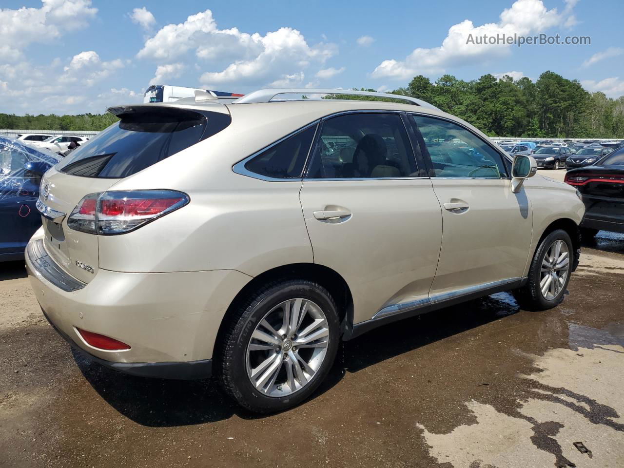 2015 Lexus Rx 350 Желто-коричневый vin: 2T2ZK1BA5FC159152