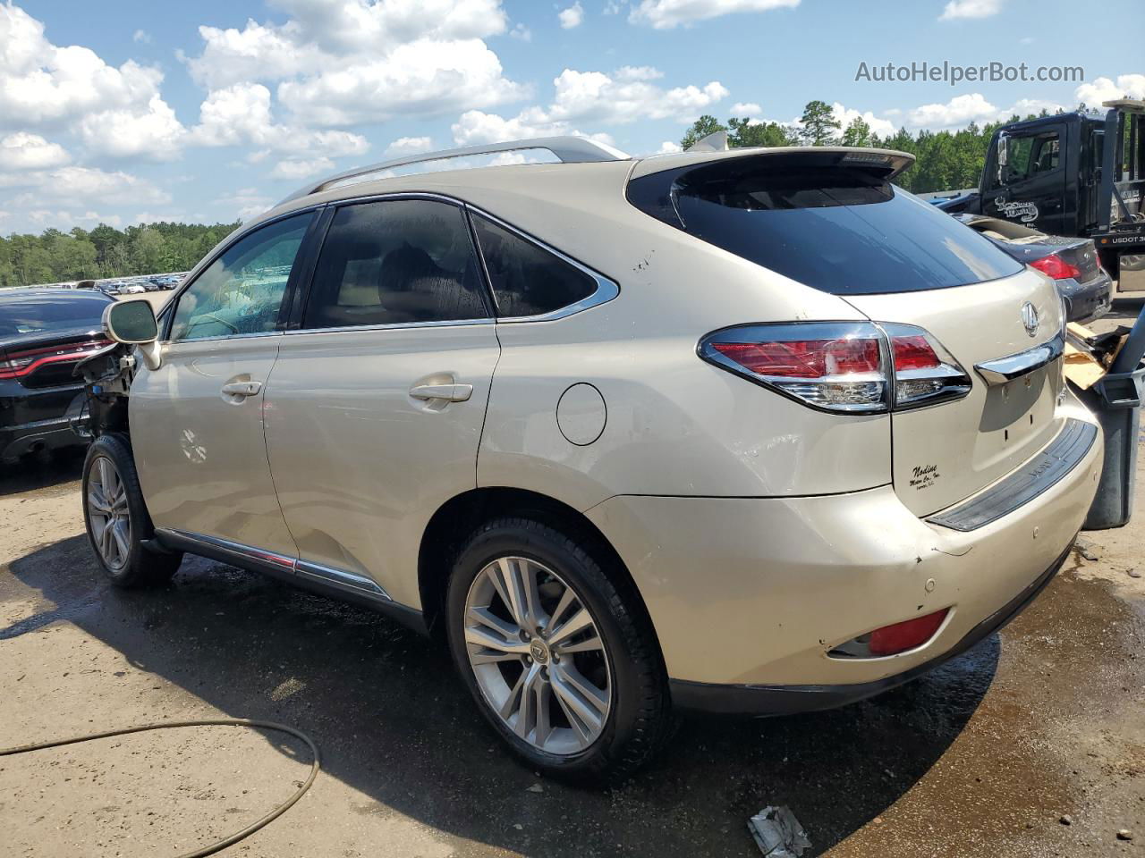 2015 Lexus Rx 350 Желто-коричневый vin: 2T2ZK1BA5FC159152