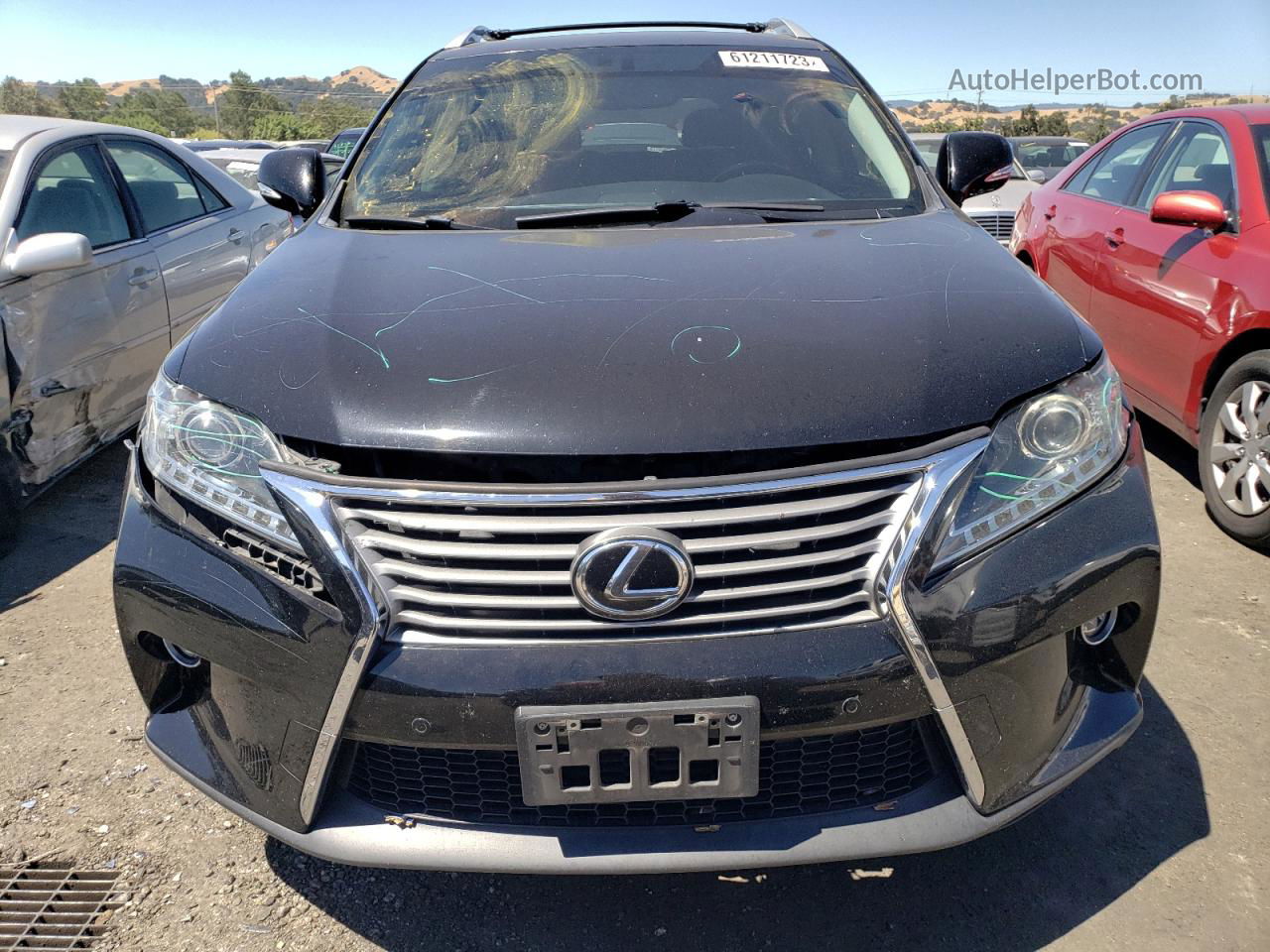 2015 Lexus Rx 350 Black vin: 2T2ZK1BA5FC160995