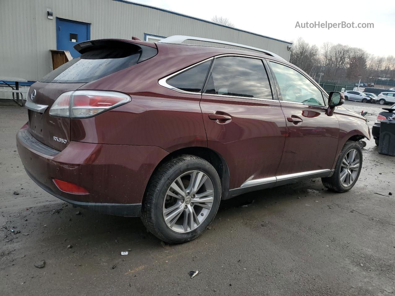 2015 Lexus Rx 350 Темно-бордовый vin: 2T2ZK1BA5FC162505