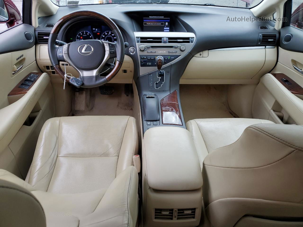 2015 Lexus Rx 350 Темно-бордовый vin: 2T2ZK1BA5FC162505