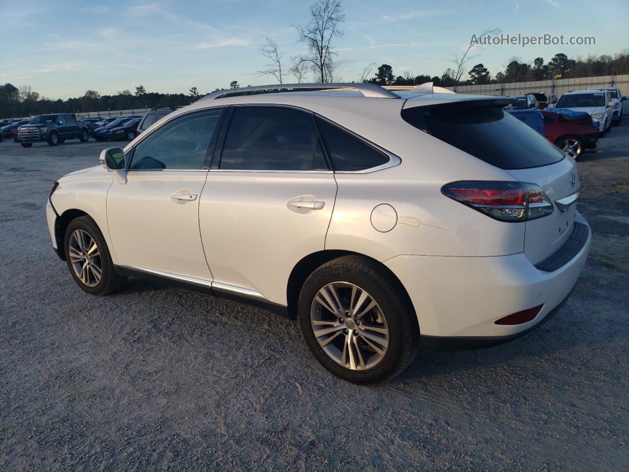 2015 Lexus Rx 350 Белый vin: 2T2ZK1BA5FC162780