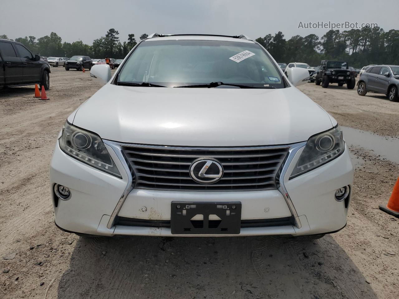 2015 Lexus Rx 350 White vin: 2T2ZK1BA5FC183533