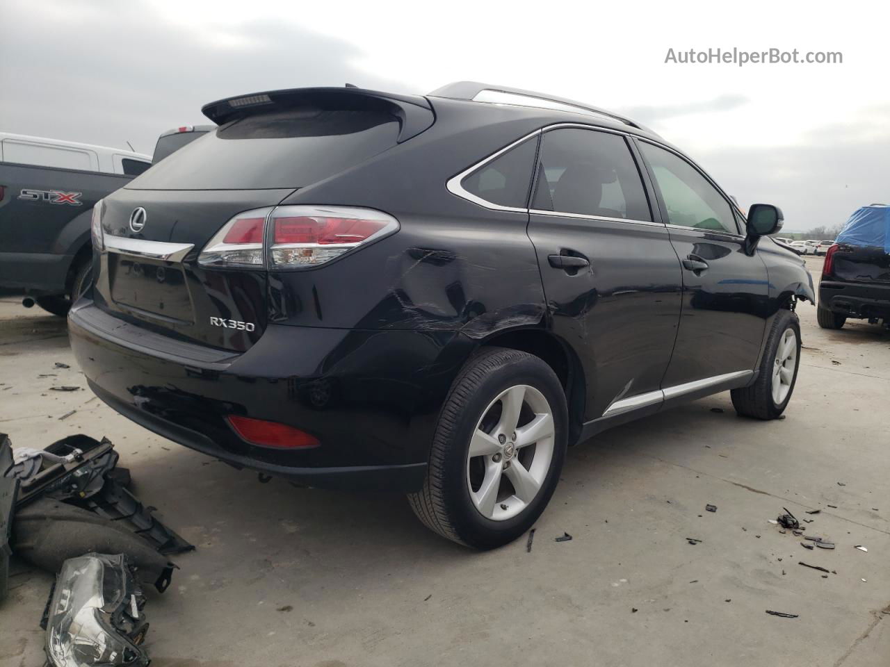 2015 Lexus Rx 350 Черный vin: 2T2ZK1BA5FC194547