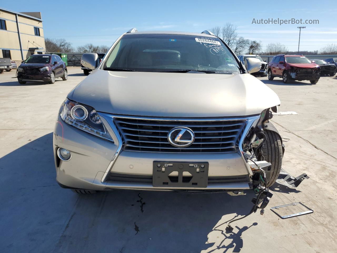 2013 Lexus Rx 350 Желто-коричневый vin: 2T2ZK1BA6DC118817