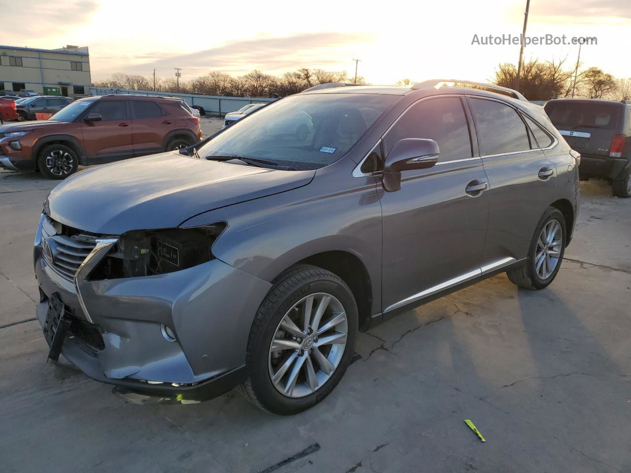 2013 Lexus Rx 350 Gray vin: 2T2ZK1BA6DC120373