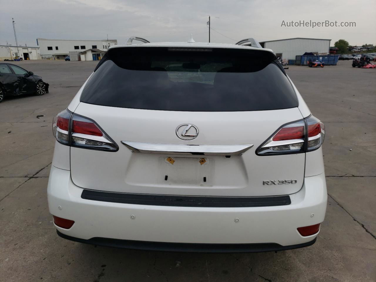 2015 Lexus Rx 350 White vin: 2T2ZK1BA6FC150962