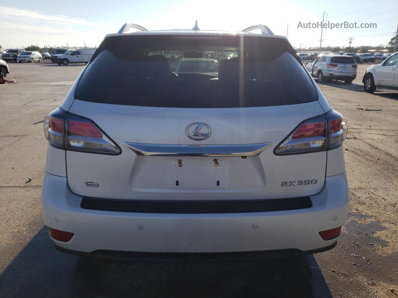 2015 Lexus Rx 350 White vin: 2T2ZK1BA6FC160469