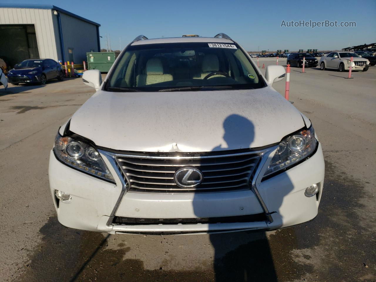 2015 Lexus Rx 350 Белый vin: 2T2ZK1BA6FC160469