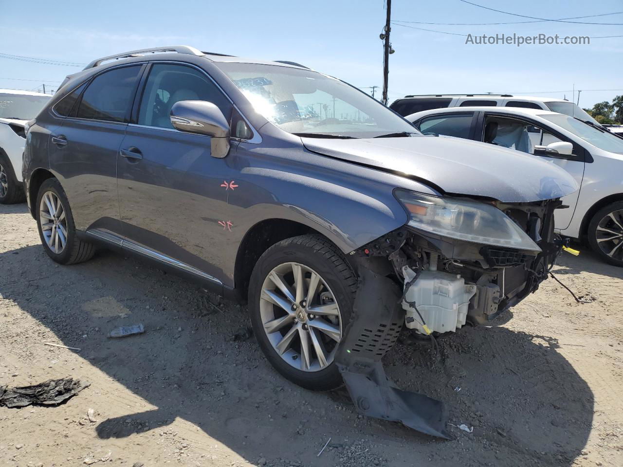 2015 Lexus Rx 350 Gray vin: 2T2ZK1BA6FC198607