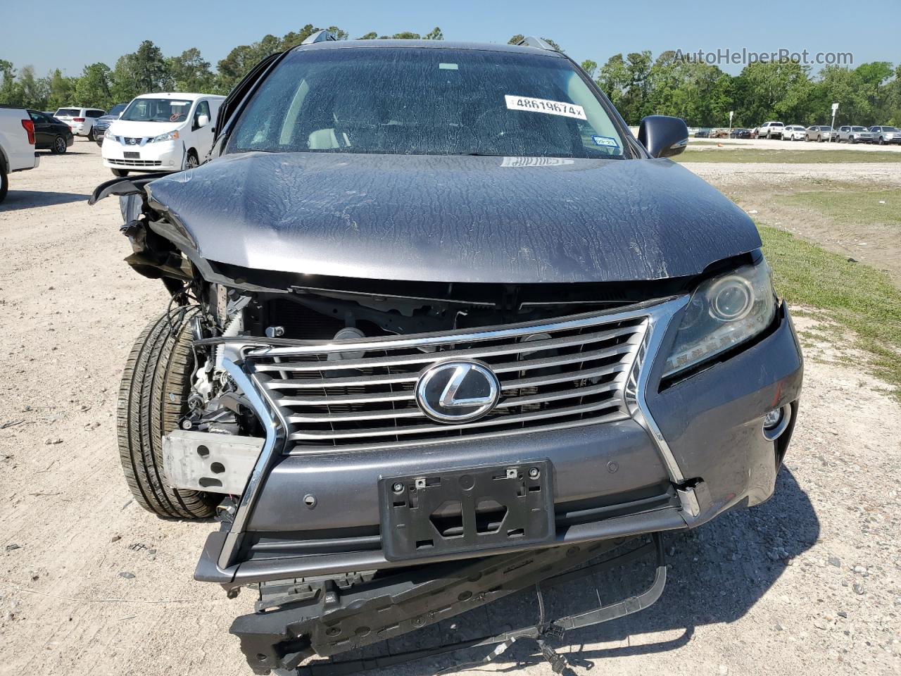 2015 Lexus Rx 350 Gray vin: 2T2ZK1BA7FC164398