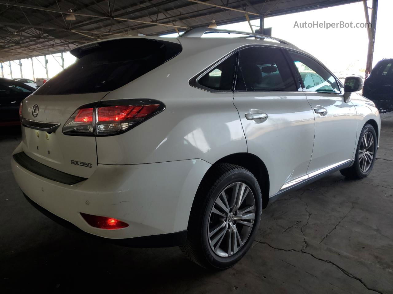 2015 Lexus Rx 350 White vin: 2T2ZK1BA7FC172761