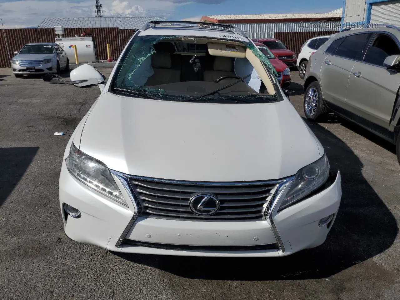 2015 Lexus Rx 350 Белый vin: 2T2ZK1BA7FC173067