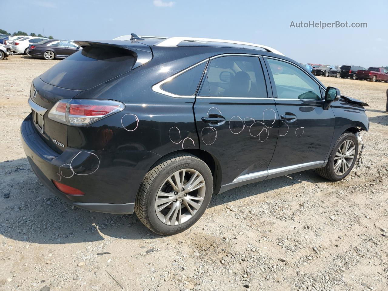 2013 Lexus Rx 350 Black vin: 2T2ZK1BA8DC099834