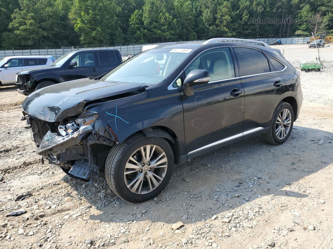 2013 Lexus Rx 350 Black vin: 2T2ZK1BA8DC099834