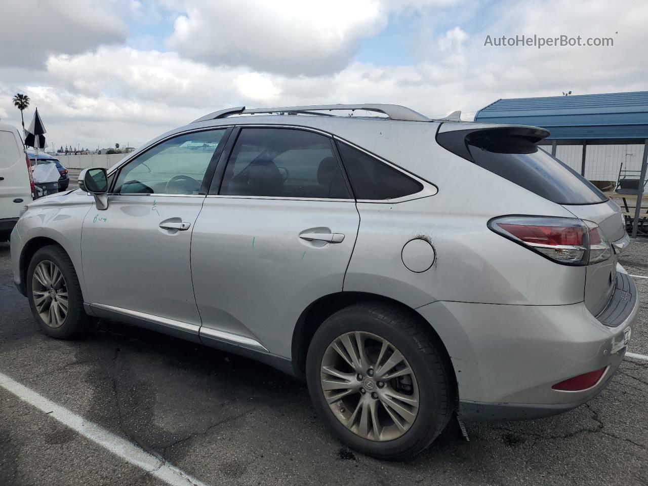 2013 Lexus Rx 350 Silver vin: 2T2ZK1BA8DC112758