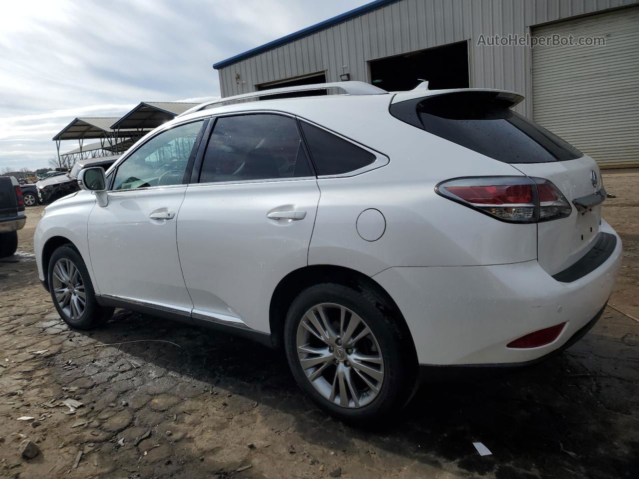 2013 Lexus Rx 350 White vin: 2T2ZK1BA8DC116566