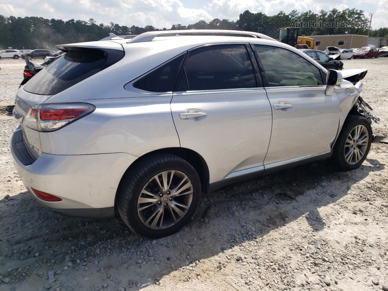 2013 Lexus Rx 350 Silver vin: 2T2ZK1BA8DC116700