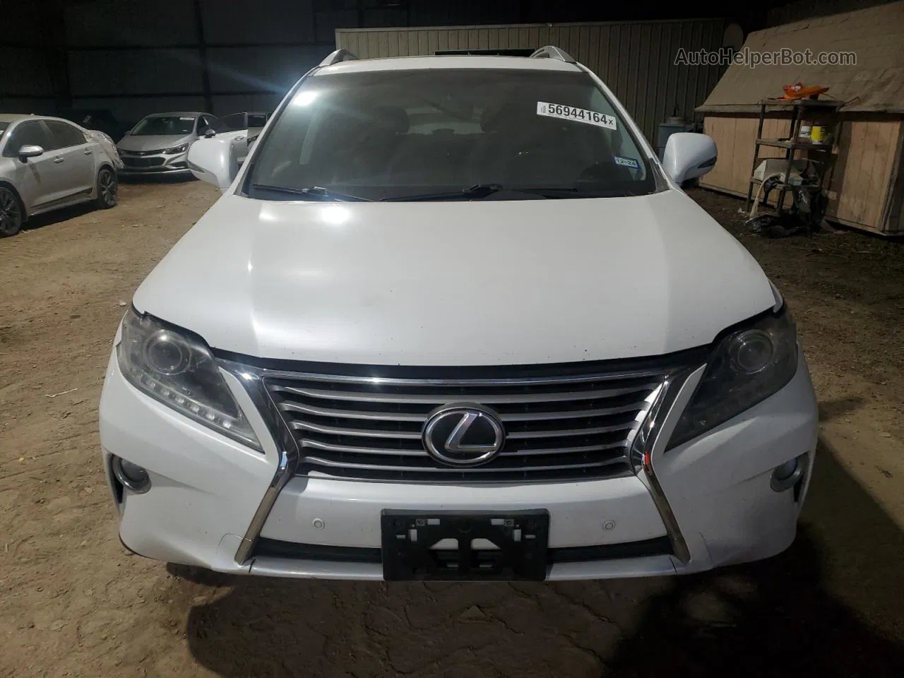 2013 Lexus Rx 350 White vin: 2T2ZK1BA8DC130547