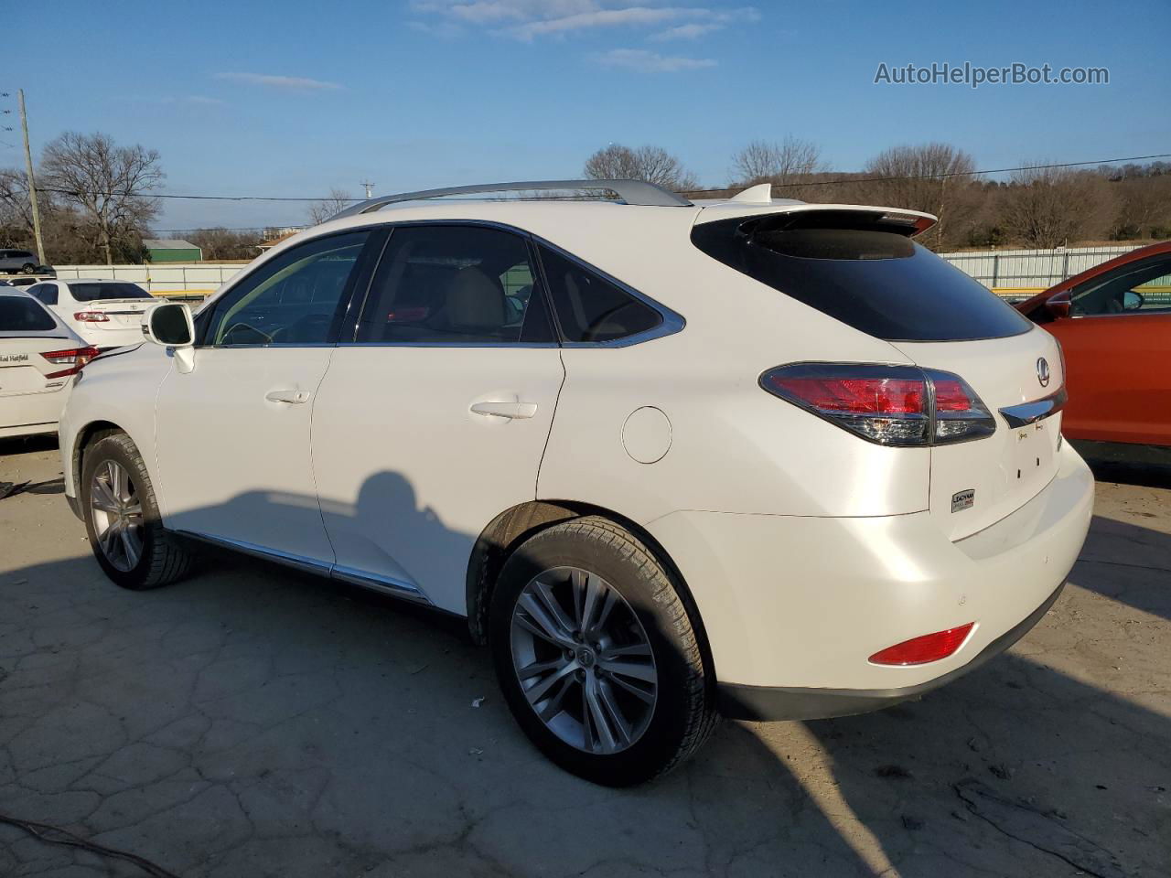 2015 Lexus Rx 350 White vin: 2T2ZK1BA8FC167892